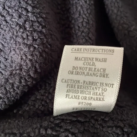 Free Fly Men’s Bamboo Polar Black Snap T Long Sleeve Fleece Pullover Size Large - Picture 10 of 10